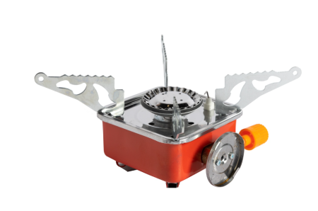 Aragaz camping Micul Fermier, putere termica 2.8 kW, aprindere piezo-electrica, compatibil rezerva gaz spray, 95*95mm [3]