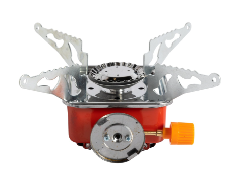 Aragaz camping Micul Fermier, putere termica 2.8 kW, aprindere piezo-electrica, compatibil rezerva gaz spray, 95*95mm [4]