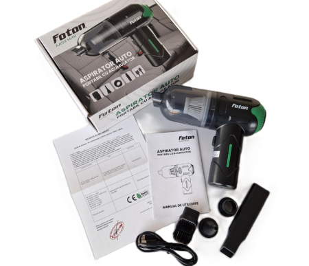 Aspirator auto fara fir Foton AA119 Mini - aspirare/suflare [5]