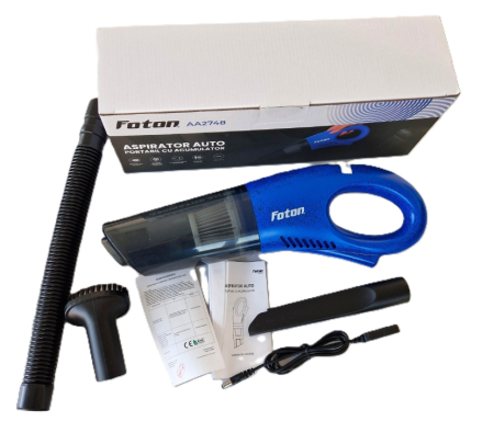 Aspirator auto Foton AA2748 72W cu incarcare USB [4]