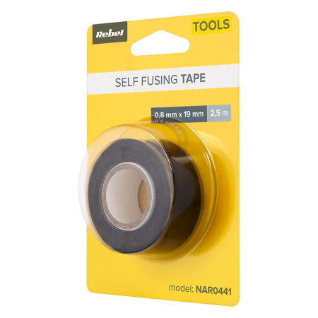 BANDA AUTOVULCANIZANTA 0.8X19MMX2.5M REBEL [2]