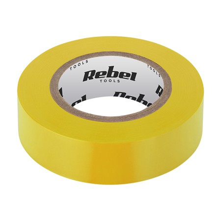 Accesorii lipire - BANDA IZOLATOARE 0.13X19X10YD GALBENA REBEL