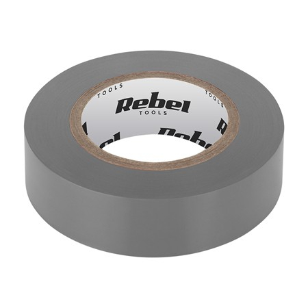 Accesorii lipire - BANDA IZOLATOARE 0.13X19X10YD GRI REBEL