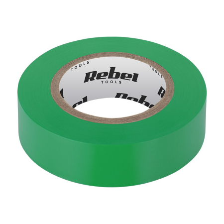 BANDA IZOLATOARE 0.13X19X10YD VERDE REBEL [1]
