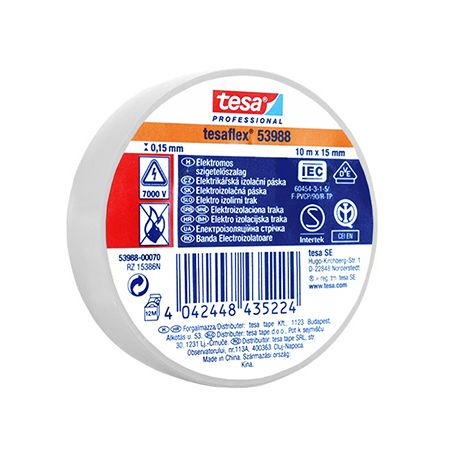 Service, hobby, mentenanta - BANDA IZOLATOARE TESAFLEX 10M ALB 10BUC