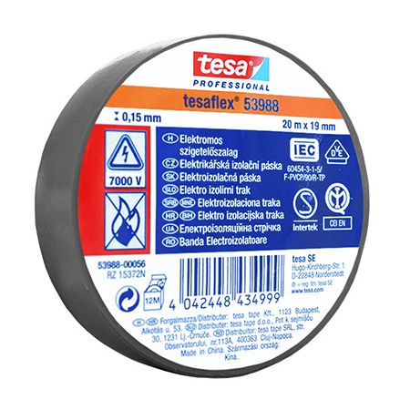 Service, hobby, mentenanta - BANDA IZOLATOARE TESAFLEX 20M GRI 10BUC