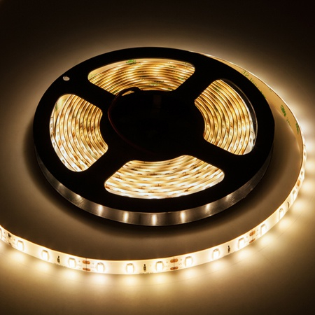 Surse de Iluminat - BANDA LED 300X5630 PROTECTIE APA ALB CALD 5M