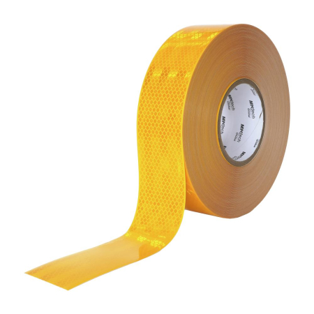 CONSUMABILE ATELIER - BANDA REFLECTORIZANTA MN TECH GALBEN 54MMX50M ECE 104