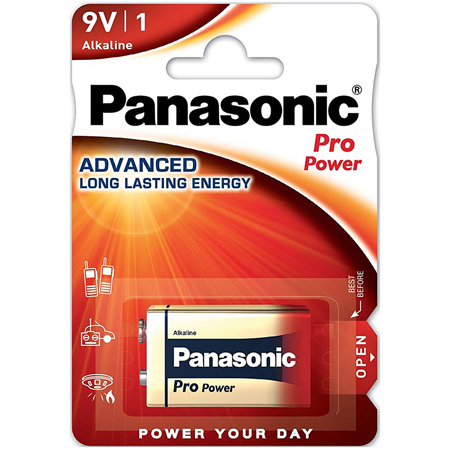 Baterii - BATERIE 9V BLISTER 1 PRO POWER PANASONIC