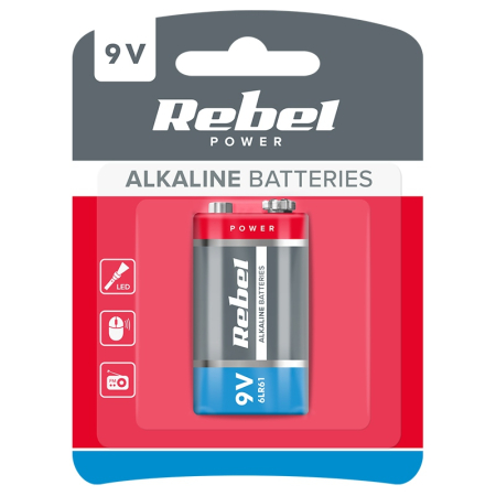 BATERIE ALCALINA 9V BLISTER [1]