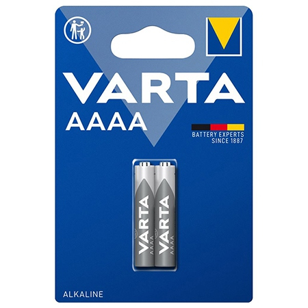 Baterii - BATERIE ALCALINA AAAA LR61 BLISTER 2 BUC VARTA