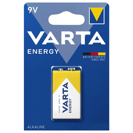 BATERIE ALCALINA ENERGY 9V BL 1 BUC VARTA [1]