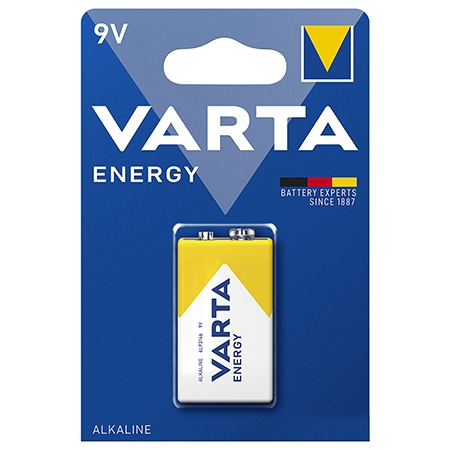 Baterii - BATERIE ALCALINA ENERGY 9V BL 1 BUC VARTA