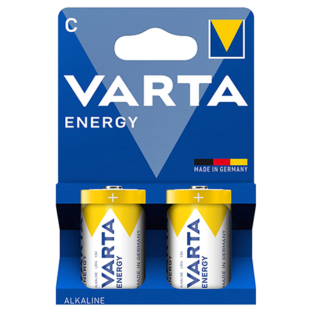Baterii - BATERIE ALCALINA ENERGY LR14 BL 2 BUC VARTA