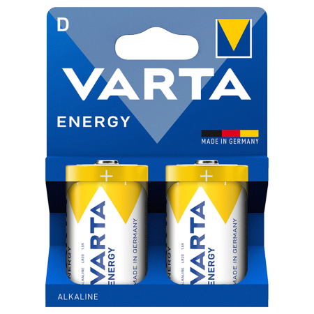 BATERIE ALCALINA ENERGY LR20 BL 2 BUC VARTA [1]