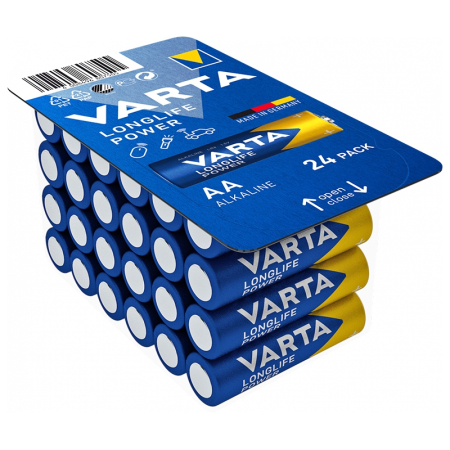 BATERIE ALCALINA LONGLIFE POWER LR06 24 BUC VARTA [1]