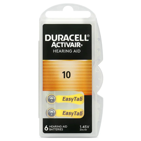 BATERIE AUDITIVA DURACELL 10 BLISTER 6 BUC [1]