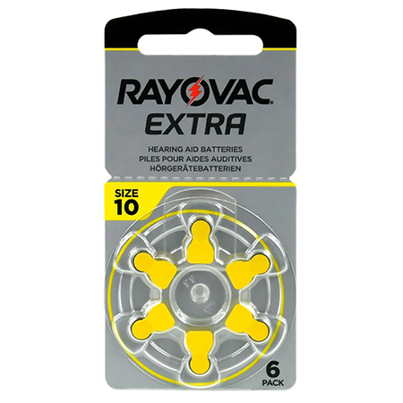 Baterii - BATERIE AUDITIVA RAYOVAC 10 BLISTER 6 BUC