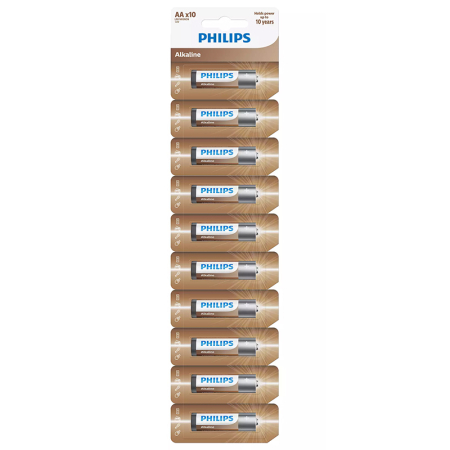 BATERIE ENTRY ALKALINE AA LR6 BLISTER 10 BUC [1]