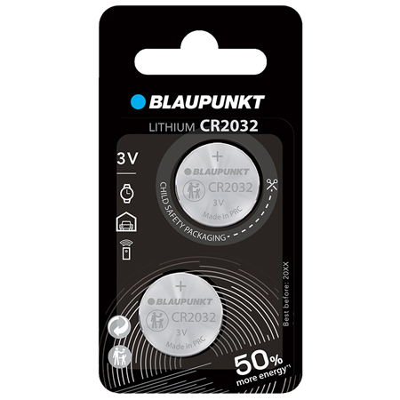 Baterii - BATERIE LITIU  CR 2032 2 BUC BLAUPUNKT