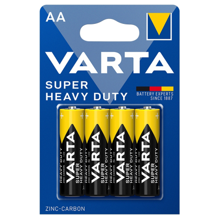 BATERIE SUPER HEAVY DUTY R06 BL 4 BUC VARTA [1]