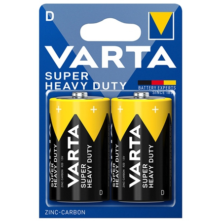 Baterii - BATERIE SUPER HEAVY DUTY R20 BL 2 BUC VARTA