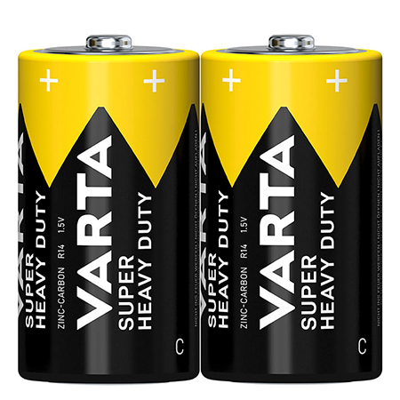 Baterii - BATERIE SUPERLIFE R14 FOLIE 2 BUC VARTA