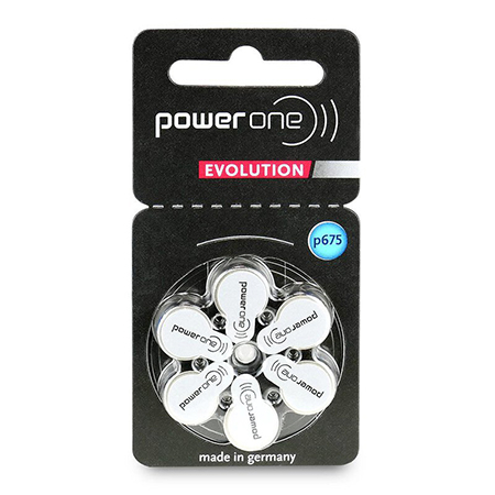 Baterii - BATERII AUDITIVE POWER ONE EVOLUTION P675 BL 6 VARTA