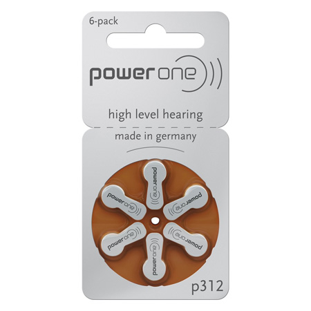 Baterii - BATERII AUDITIVE POWER ONE P312 BLISTER 6 VARTA