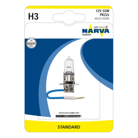 BEC FAR H3 55W 12V (blister) NARVA [1]