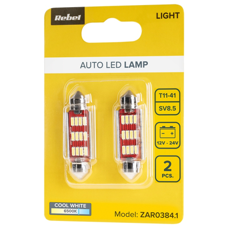 BEC LED AUTO CANBUS SV8.5 T11X41 BLISTER 2 BUC [3]