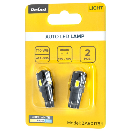 BEC LED AUTO CANBUS T10 5730 12V BLISTER 2 BUC [4]