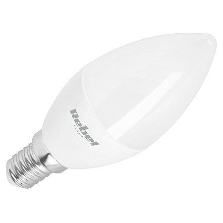 Surse de Iluminat - BEC LED E14 5W 230V 3000K REBEL