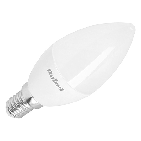 Surse de Iluminat - BEC LED E14 7W 4000K 230V REBEL