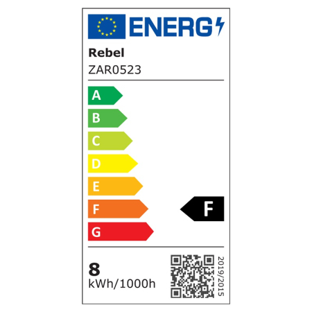 BEC LED E14 8W 3000K 230V REBEL [3]