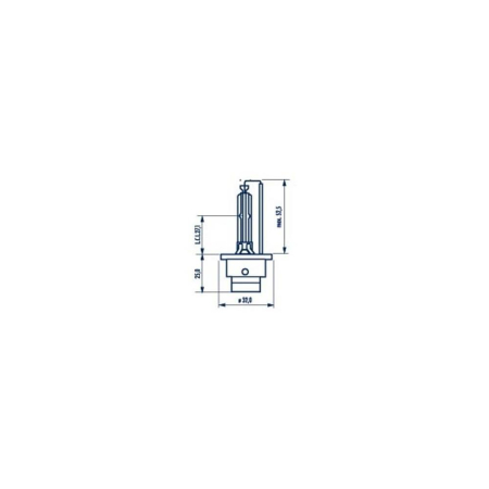 SISTEMUL DE ILUMINARE - BEC XENON 85V D2S 4000 K NARVA