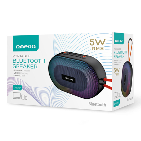 BOXA BLUETOOTH 5.1 RGB 5W RMS [4]