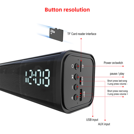 BOXA BLUETOOTH CU CEAS AD 1191 ADLER [14]