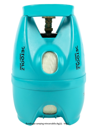 Arzatoare - Butelie gaz camping reincarcabila 2kg/5L Stoc disponibil la furnizor -15% DZ-CB103