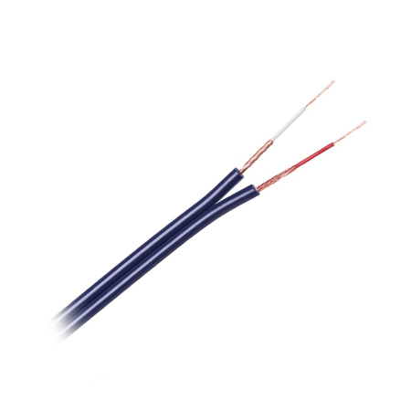 CABLU 2RCA 3MM ALBASTRU ROLA [2]