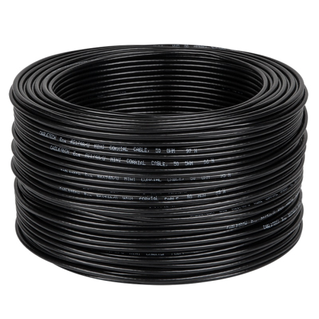 CABLU COAXIAL RG174 50 OHM NEGRU 100M [1]
