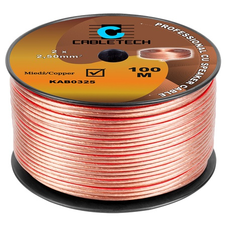 Cabluri la rola - CABLU DIFUZOR 2.5MM CU TRANSPARENT