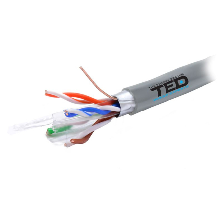 CABLU FTP CAT 6 CUPRU 0.52MM 305M TED ELECTRIC [1]