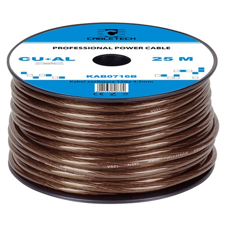 Cabluri la rola - CABLU PUTERE CU-AL 12GA (4.5MM/3.31MM2) 25M N