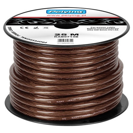 Conectica - CABLU PUTERE CU-AL 6GA (7.8MM/13.29MM2) 25M N