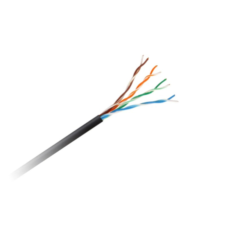 CABLU UTP CAT 5E CUPRU GEL NEGRU 305M [3]