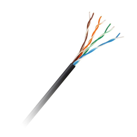 CABLU UTP CAT 5E CUPRU GEL NEGRU 305M [2]