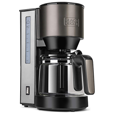 Echipamente Bucătărie - CAFETIERA 870W 1250ML BLACK&DECKER