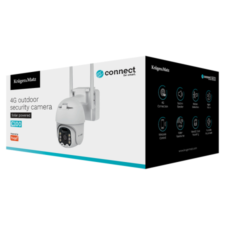 CAMERA 4G 3 MPX CONNECT C100 SOLAR TUYA K&M [2]