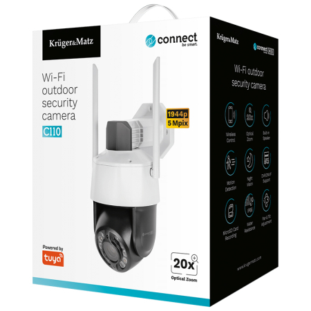 CAMERA WIFI CONNECT C110 TUYA KRUGER&MATZ [8]